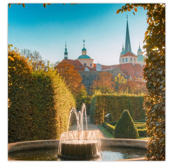 Obraz - Valdštejnský palác (30x30 cm)
