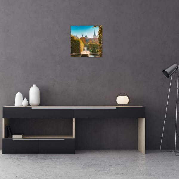 Obraz - Valdštejnský palác (30x30 cm)