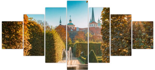 Obraz - Valdštejnský palác (210x100 cm)