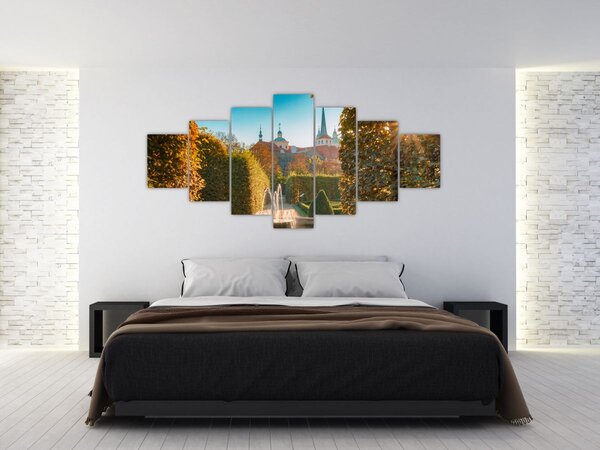 Obraz - Valdštejnský palác (210x100 cm)