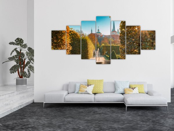 Obraz - Valdštejnský palác (210x100 cm)