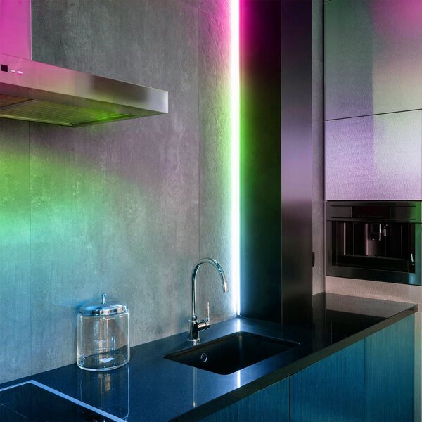 BRILO 2267-150D RGB LED pásek 500 cm 0,12W bílé - BRILO