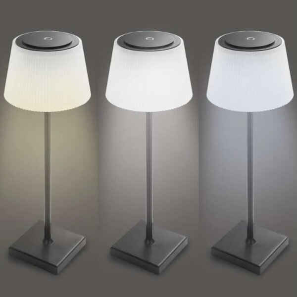 EMOS Z7630B - LED Stmívatelná nabíjecí lampa KATIE LED/4W/10V 1800mAh IP44 černá