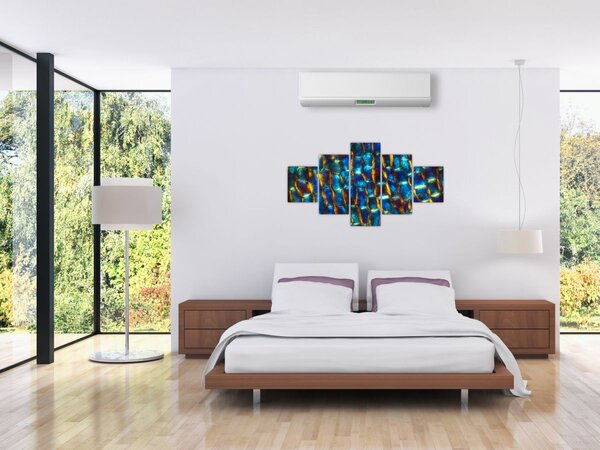 Obraz - Buněčná stěna (125x70 cm)