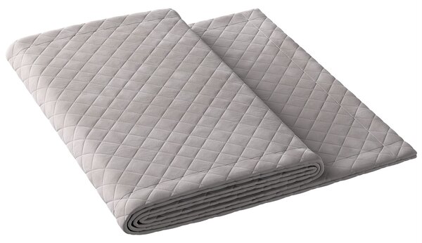Hotelový přehoz – běhoun Velvet 60x200 cm barva šedá látka lesklé, sametová