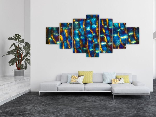 Obraz - Buněčná stěna (210x100 cm)