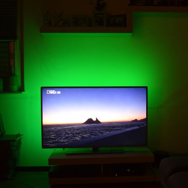 BRILO 2353-024 USB LED pásek 50 cm černá - BRILO