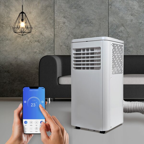 Solight mobilní klimatizace 9000 BTU, smart WiFi, chlazení, odvlhčování, ventilátor DAC-9000