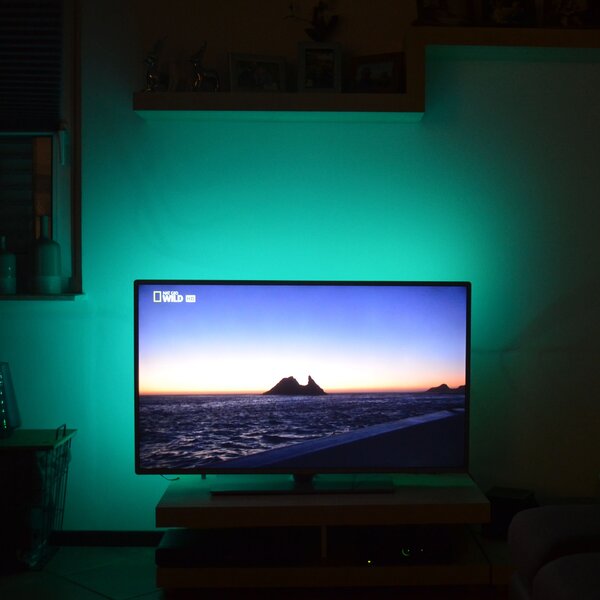 BRILO 2353-024 USB LED pásek 50 cm černá - BRILO