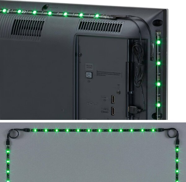 BRILO 2353-024 USB LED pásek 50 cm černá - BRILO