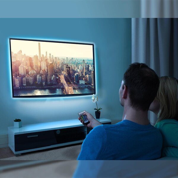 BRILO 2353-024 USB LED pásek 50 cm černá - BRILO
