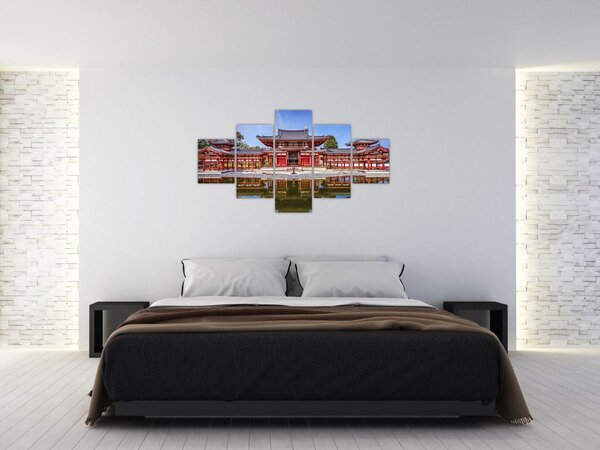 Obraz - Buddhistický chrám (125x70 cm)