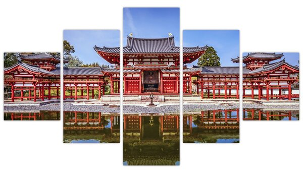 Obraz - Buddhistický chrám (125x70 cm)