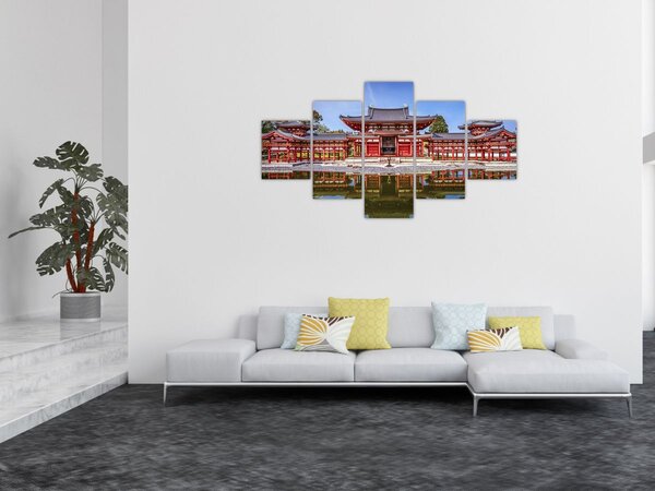 Obraz - Buddhistický chrám (125x70 cm)