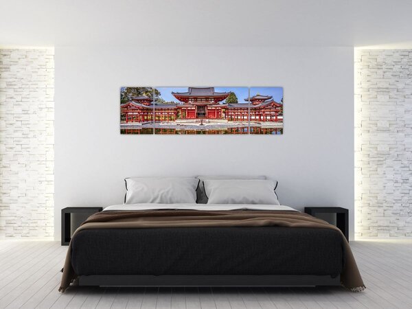 Obraz - Buddhistický chrám (170x50 cm)