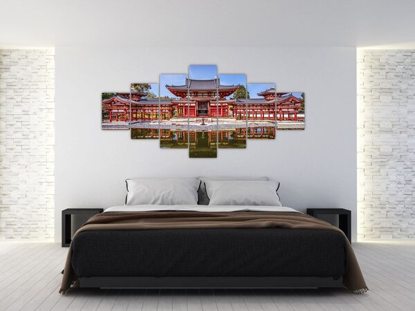 Obraz - Buddhistický chrám (210x100 cm)