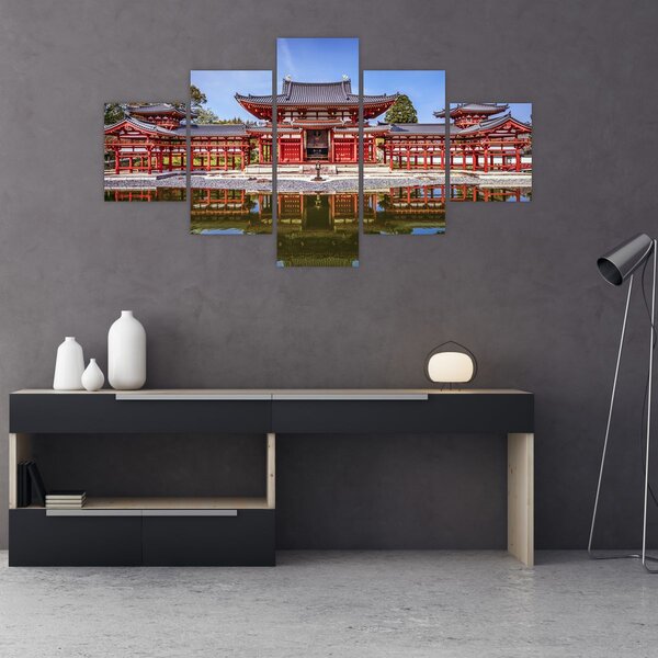 Obraz - Buddhistický chrám (125x70 cm)