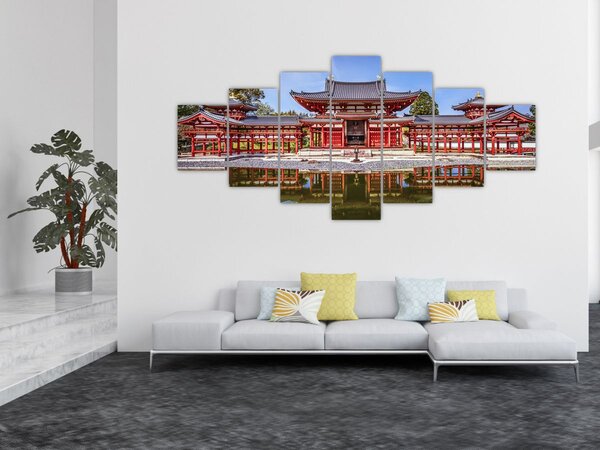 Obraz - Buddhistický chrám (210x100 cm)