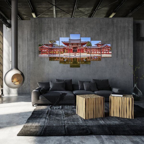 Obraz - Buddhistický chrám (210x100 cm)