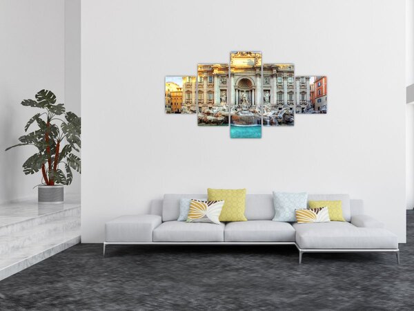 Obraz - Fontána di Trevi (125x70 cm)