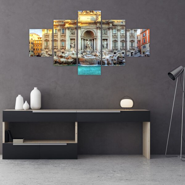 Obraz - Fontána di Trevi (125x70 cm)