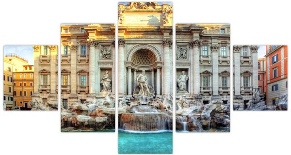 Obraz - Fontána di Trevi (125x70 cm)