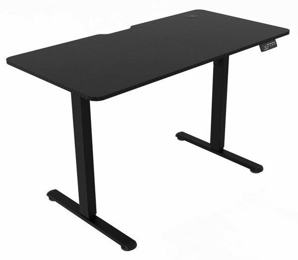 Pracovní set CAMPUS – elektricky výškově nastavitelný stůl ELEVATE + ergonomická kancelářská židle LEVI II černá