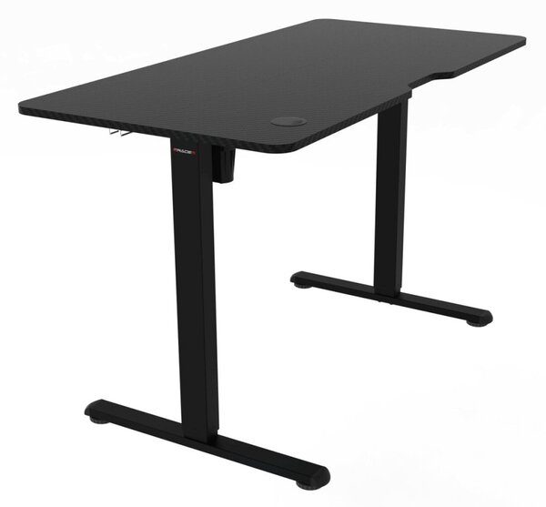 Pracovní set CAMPUS – elektricky výškově nastavitelný stůl ELEVATE + ergonomická kancelářská židle LEVI II černá