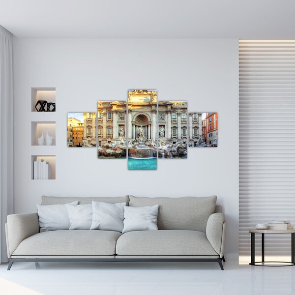 Obraz - Fontána di Trevi (125x70 cm)