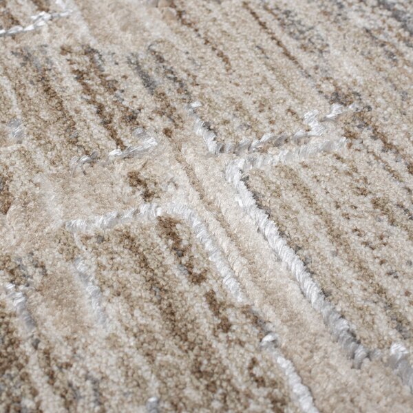 Flair Rugs, Kusový koberec Evelyn Matilda Natural, 120x170, béžová, ložnice