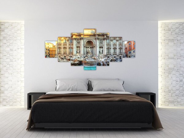 Obraz - Fontána di Trevi (210x100 cm)