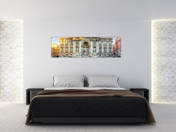 Obraz - Fontána di Trevi (170x50 cm)