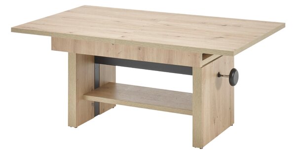 KONFERENČNÍ STOLEK, dub artisan, kompozitní dřevo, 110-150/65/48-63 cm MID.YOU - Konferenční stolky, Online Only