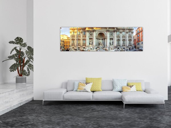 Obraz - Fontána di Trevi (170x50 cm)