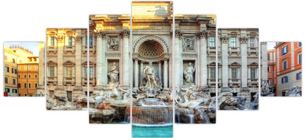 Obraz - Fontána di Trevi (210x100 cm)