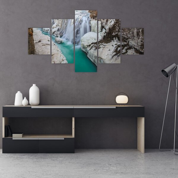 Obraz - Islandská příroda (125x70 cm)