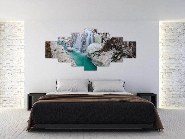 Obraz - Islandská příroda (210x100 cm)
