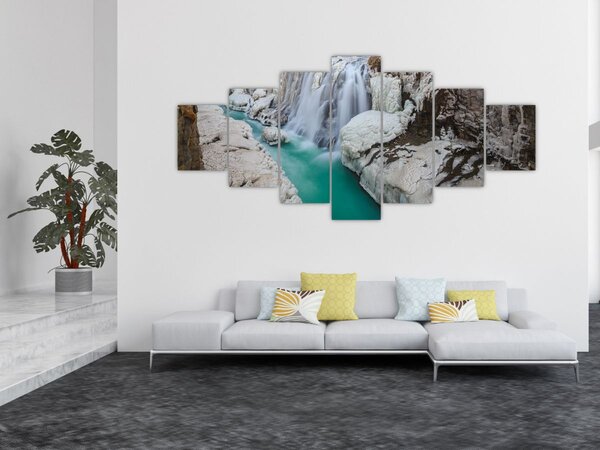 Obraz - Islandská příroda (210x100 cm)