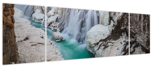 Obraz - Islandská příroda (170x50 cm)