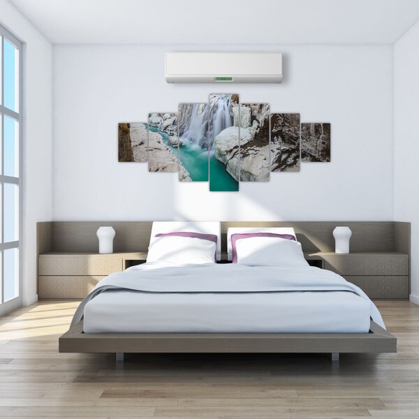 Obraz - Islandská příroda (210x100 cm)