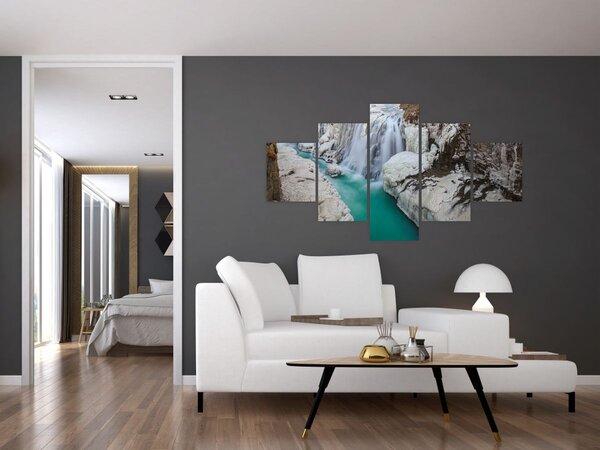 Obraz - Islandská příroda (125x70 cm)