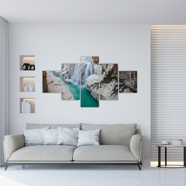 Obraz - Islandská příroda (125x70 cm)