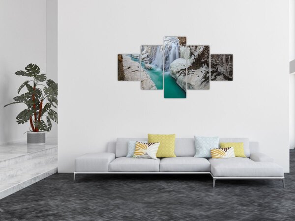 Obraz - Islandská příroda (125x70 cm)