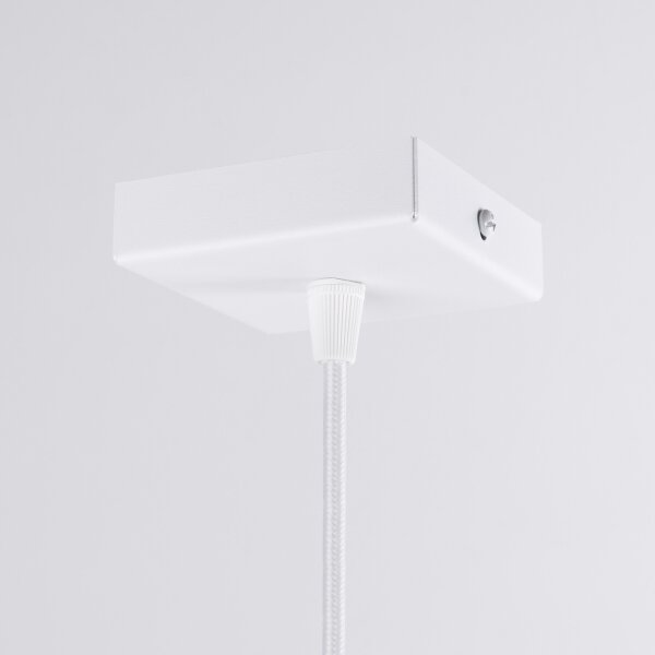 Sollux SL.1397 - Lustr na lanku PRYSM 1xG9/8W/230V bílá