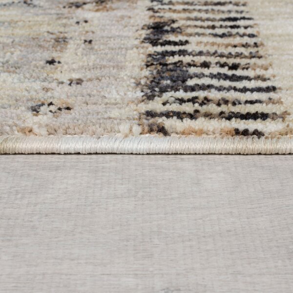 Flair Rugs, Kusový koberec Fuse Marly Geo Natural, 120x170, béžová, ložnice