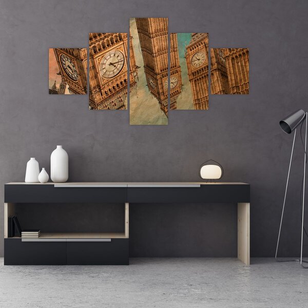 Obraz - Big Ben, Londýn (125x70 cm)
