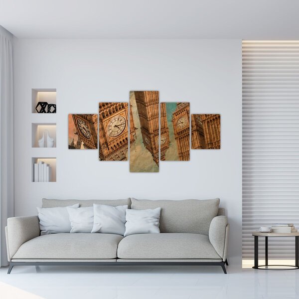 Obraz - Big Ben, Londýn (125x70 cm)