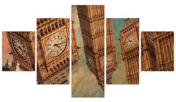 Obraz - Big Ben, Londýn (125x70 cm)