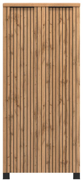MIDI SKŘÍŇKA, černá, dub wotan, 60/130/35 cm Held - Koupelnové série, Online Only