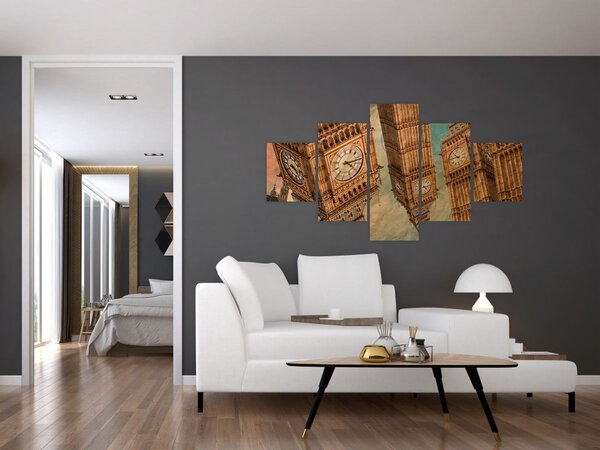 Obraz - Big Ben, Londýn (125x70 cm)